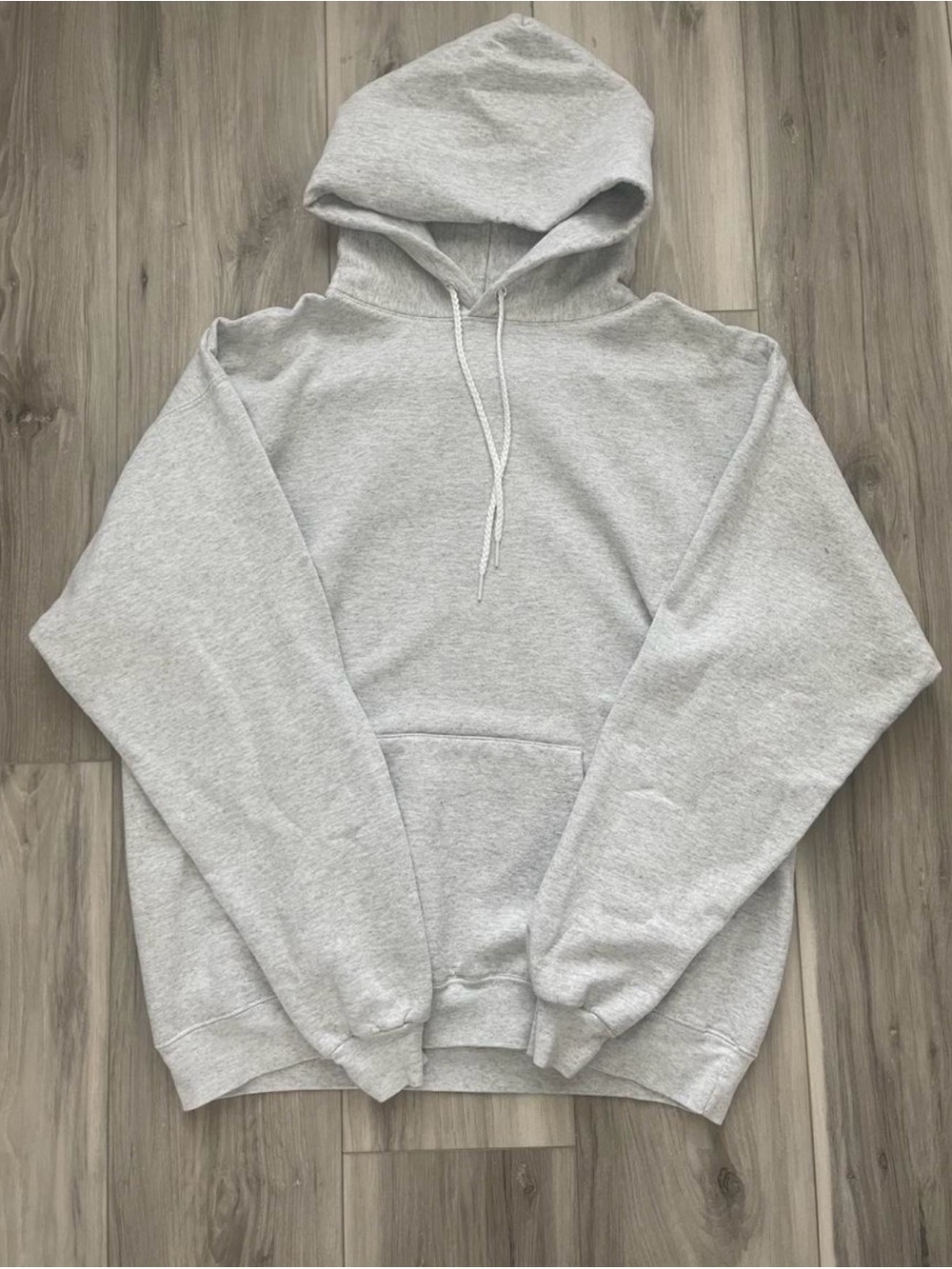Hanes Light Gray Pullover Hoodie